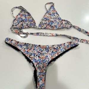 Mango floral bikini, size med